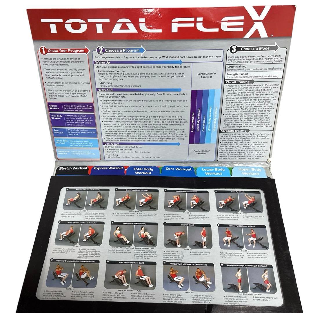 Total Flex 折りたたみ式ウェイトベンチ 筋トレ トレーニング