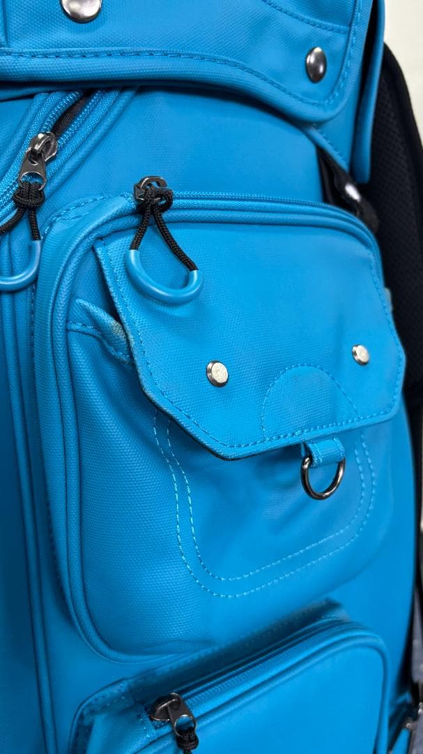 【最終価格】HONMAゴルフ キャディバッグ ９型　ボストンバックセット　ブルー