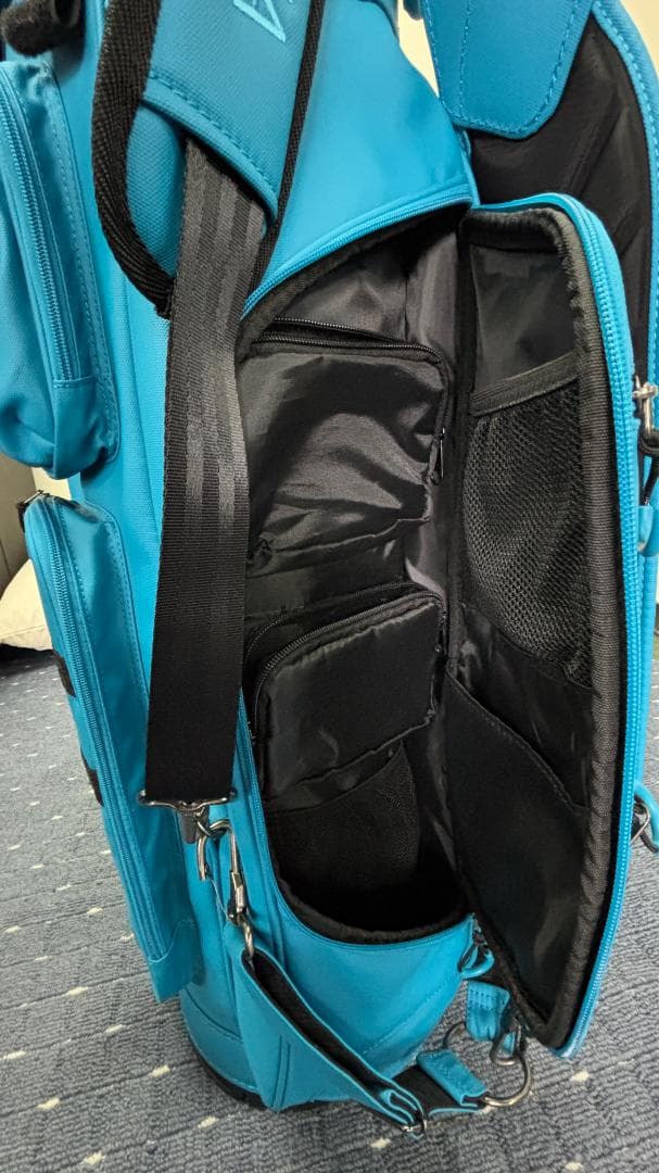 【最終価格】HONMAゴルフ キャディバッグ ９型　ボストンバックセット　ブルー