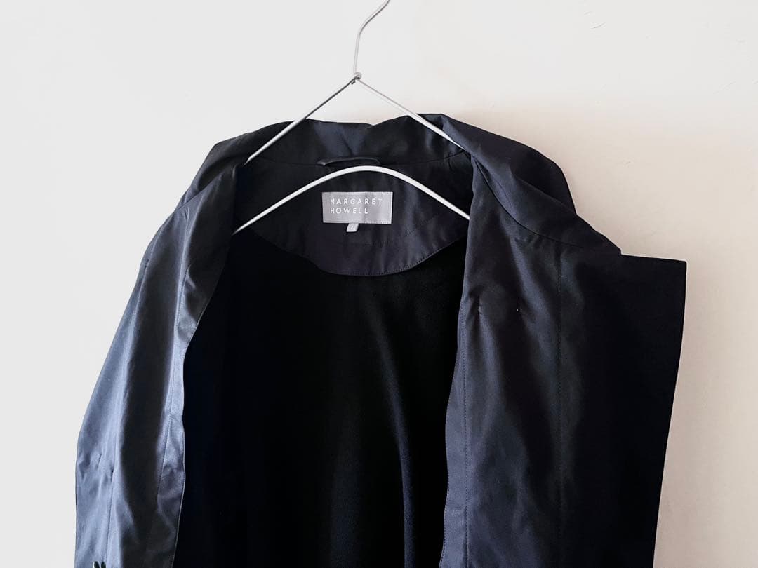 新品2025 マーガレットハウエル フランネルライナー付き2wayコート 13万