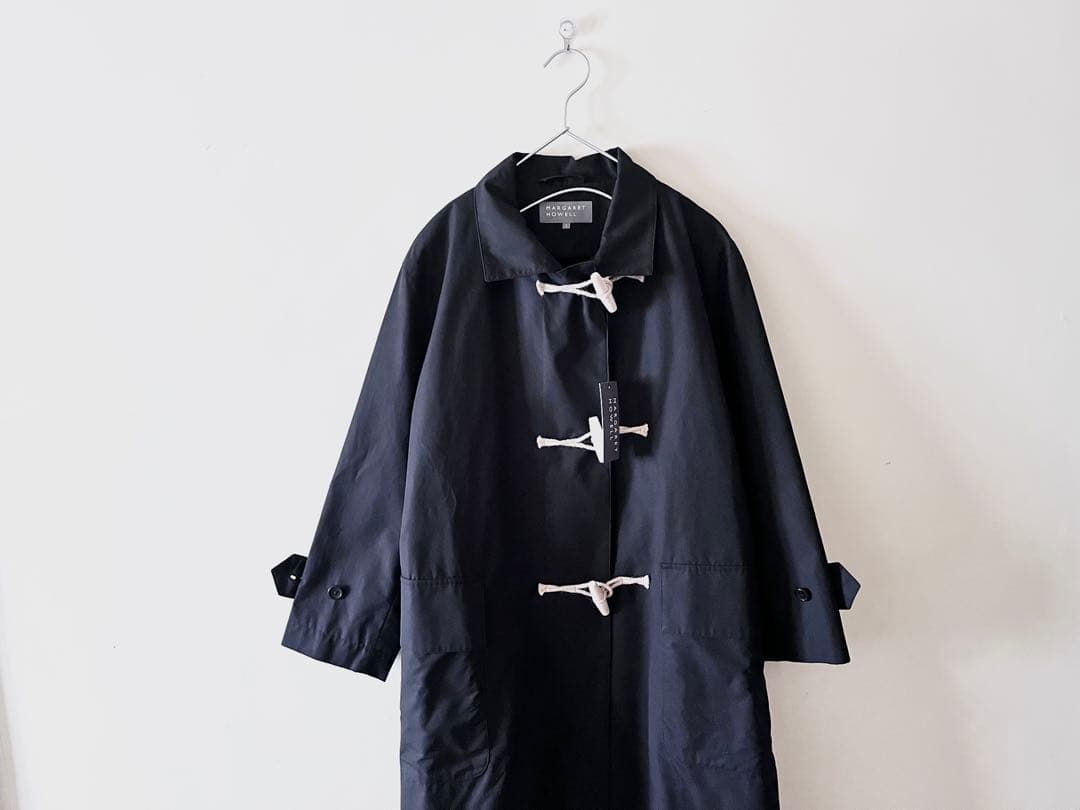 新品2025 マーガレットハウエル フランネルライナー付き2wayコート 13万