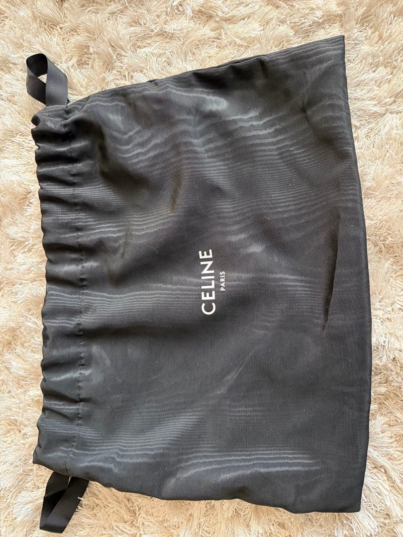 [未使用]セリーヌ　Avaナイロンバッグ ショルダーバッグ ブラック