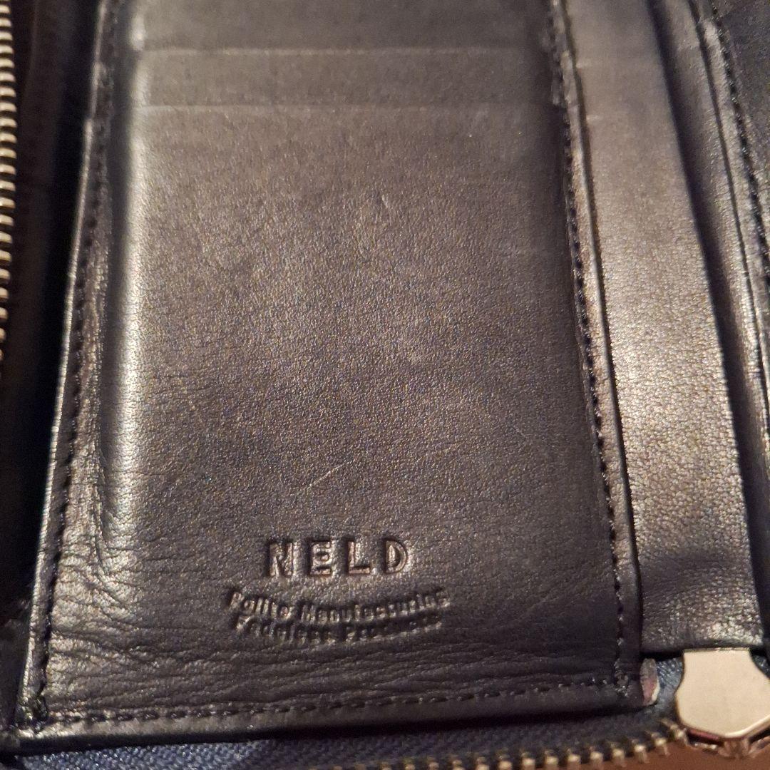 NELD ネルド 象革 エレファント2つ折り財布