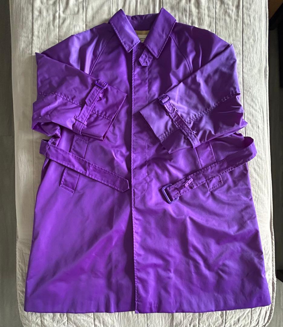 beautiful people ナイロンツイル ステンカラーコート 34美品