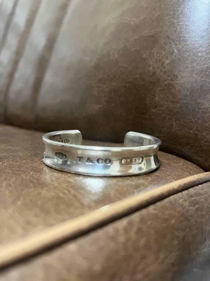 Tiffany & Co. シルバーバングル★ １８３７　ナローカフ　バングル