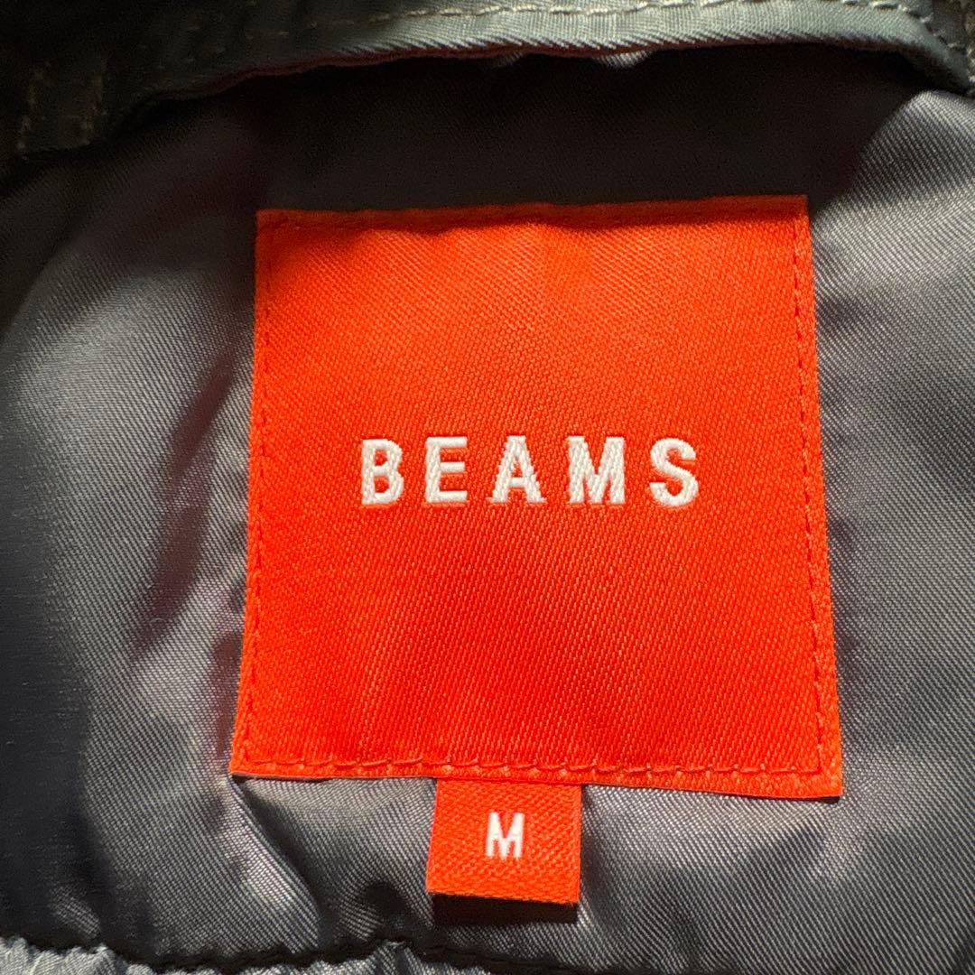 極美品　BEAMS B-15 フライトジャケット　汚れ加工　フェード加工　M