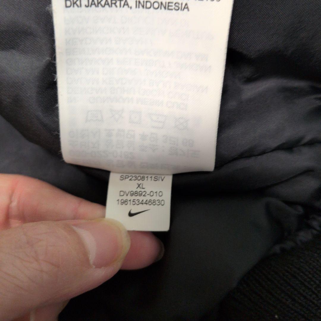 良品✨NIKE ナイキ NSW NIKE AIR ボンバー ジャケット XL 黒
