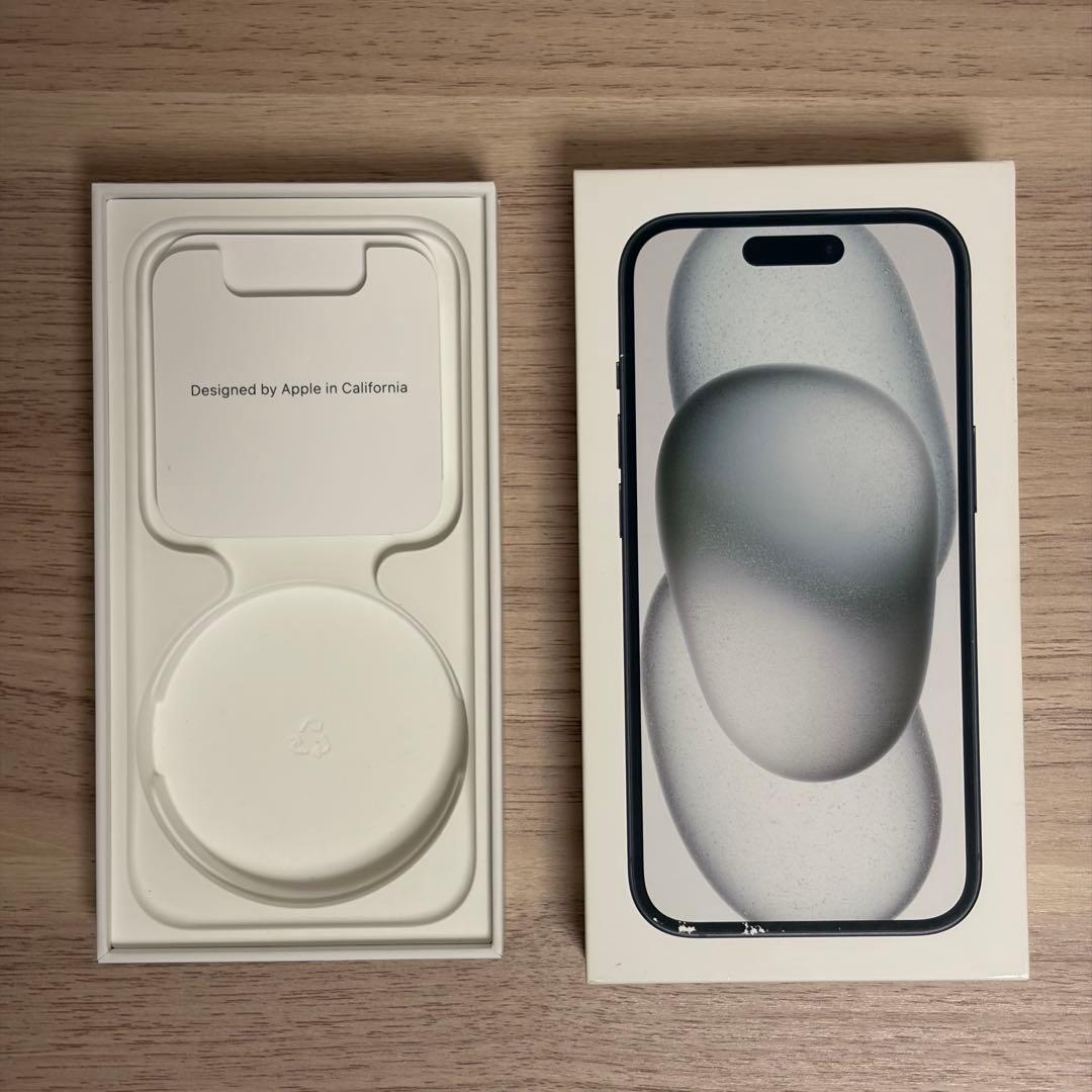 【極美品】iPhone15 128GB ブラック SIMフリー