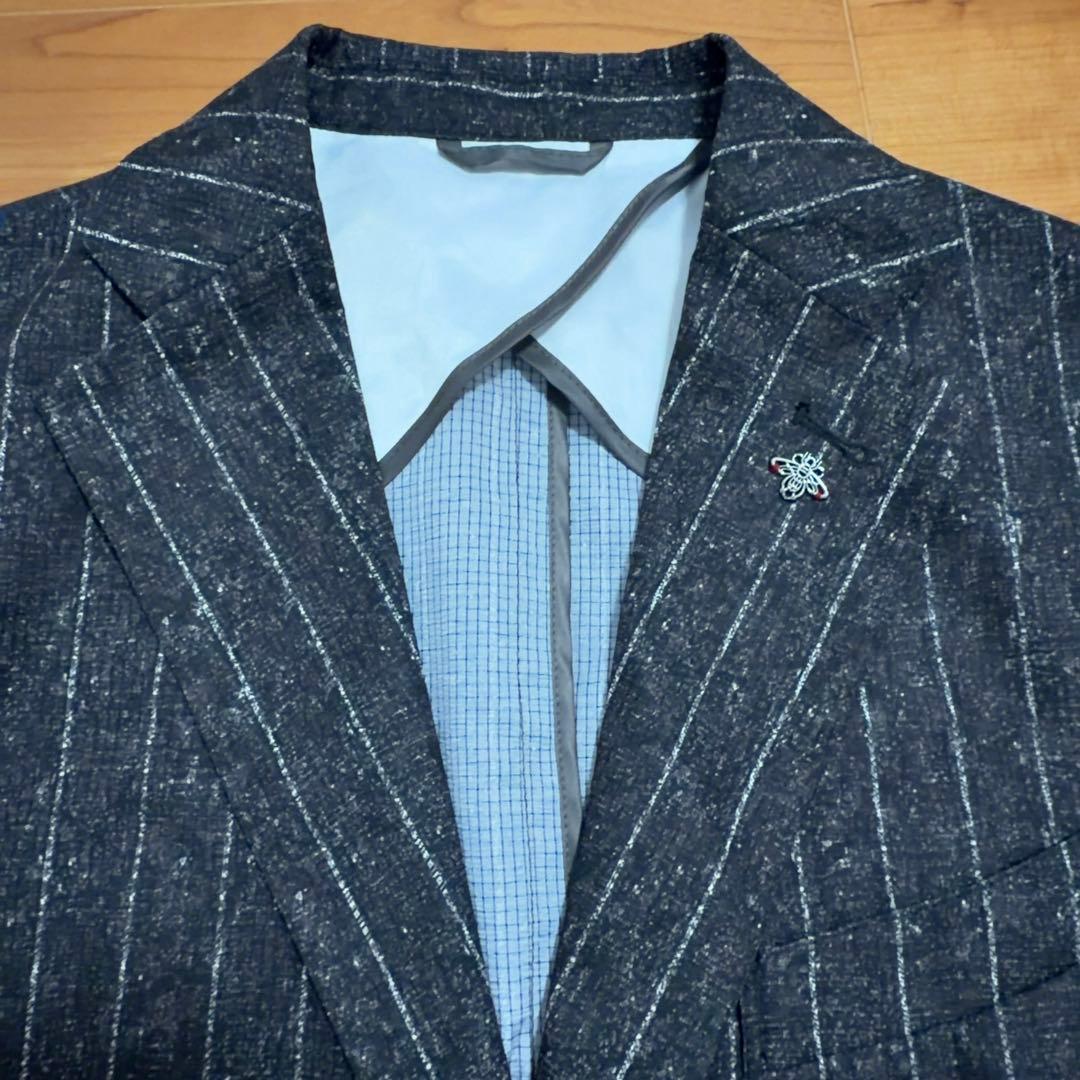 Gstage ラペルピン付き　トロッタージャケット　軽量　M 2つボタン