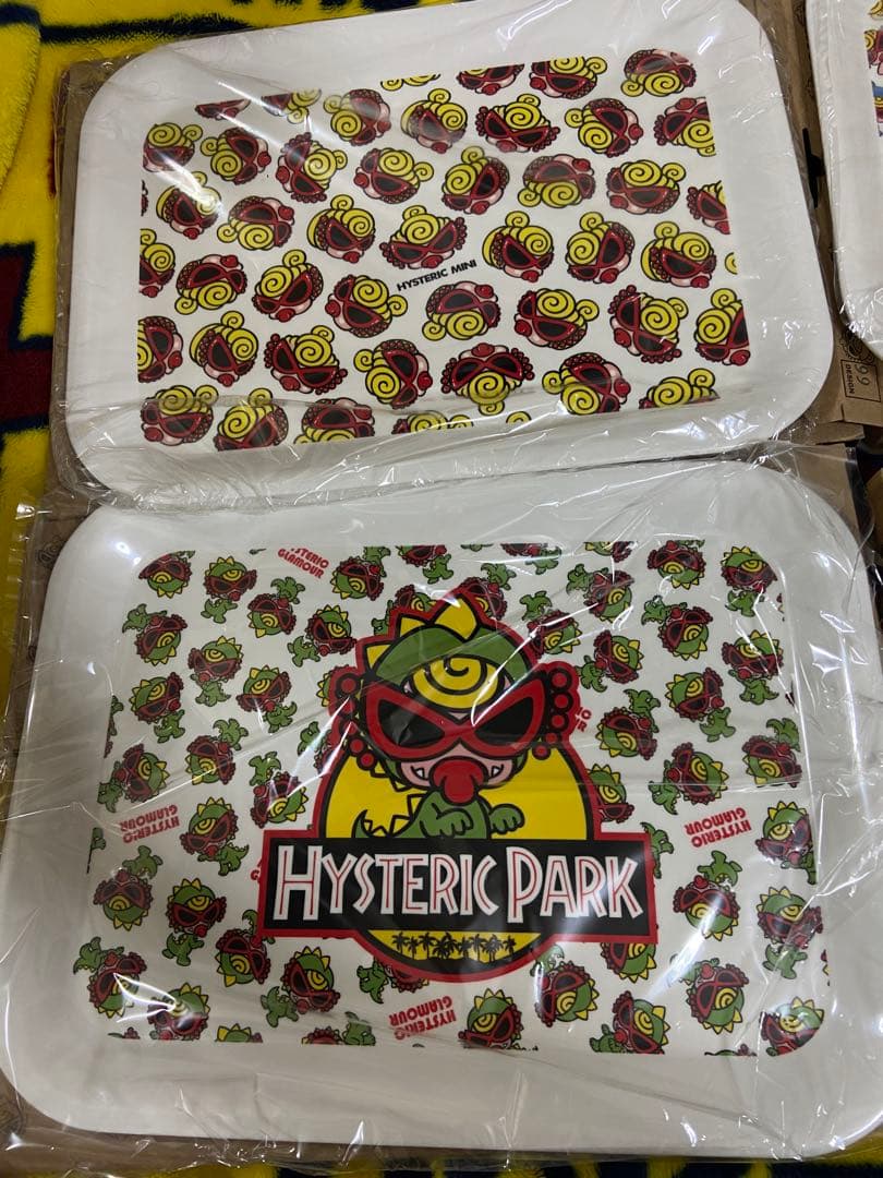 新品HYSTERIC MINI おぼんトレー大サイズ4枚セット