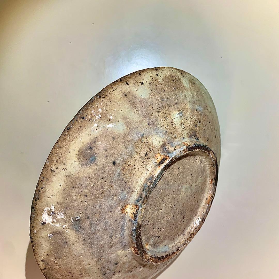 【八田亨】　作　七寸白掛皿