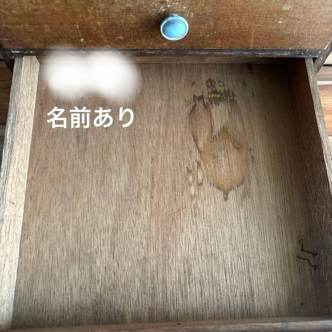 【専用です】　　アンティーク　引き出し7段 小物入れ 古道具 木製 昭和　レトロ