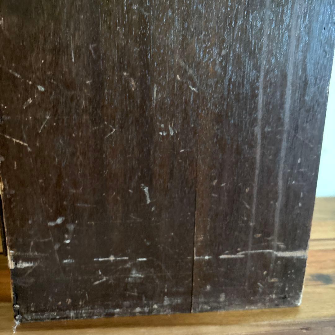 【専用です】　　アンティーク　引き出し7段 小物入れ 古道具 木製 昭和　レトロ