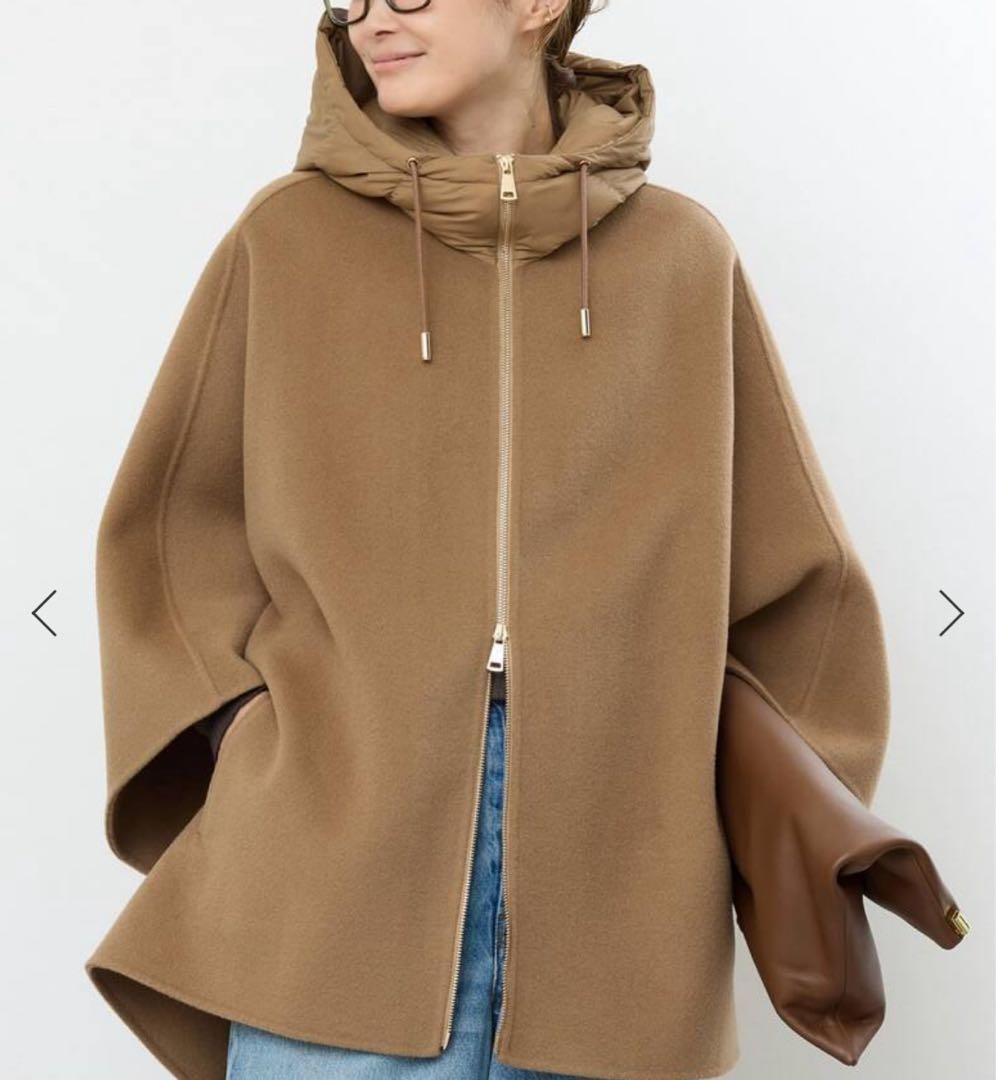 新品未使用MY WHITE/マイホワイトCAPE✨ドゥーズィエムクラス