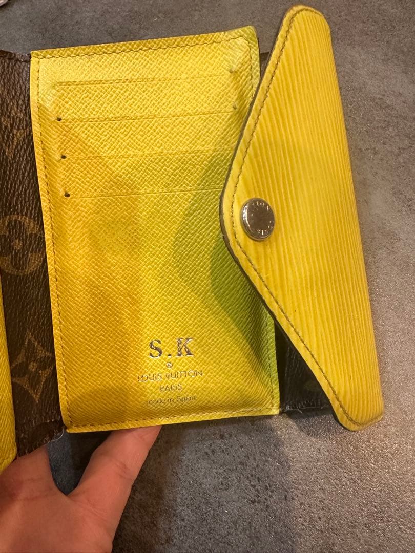 ルイ ヴィトン ポルトフォイユ マリールー コンパクト モノグラム エピ