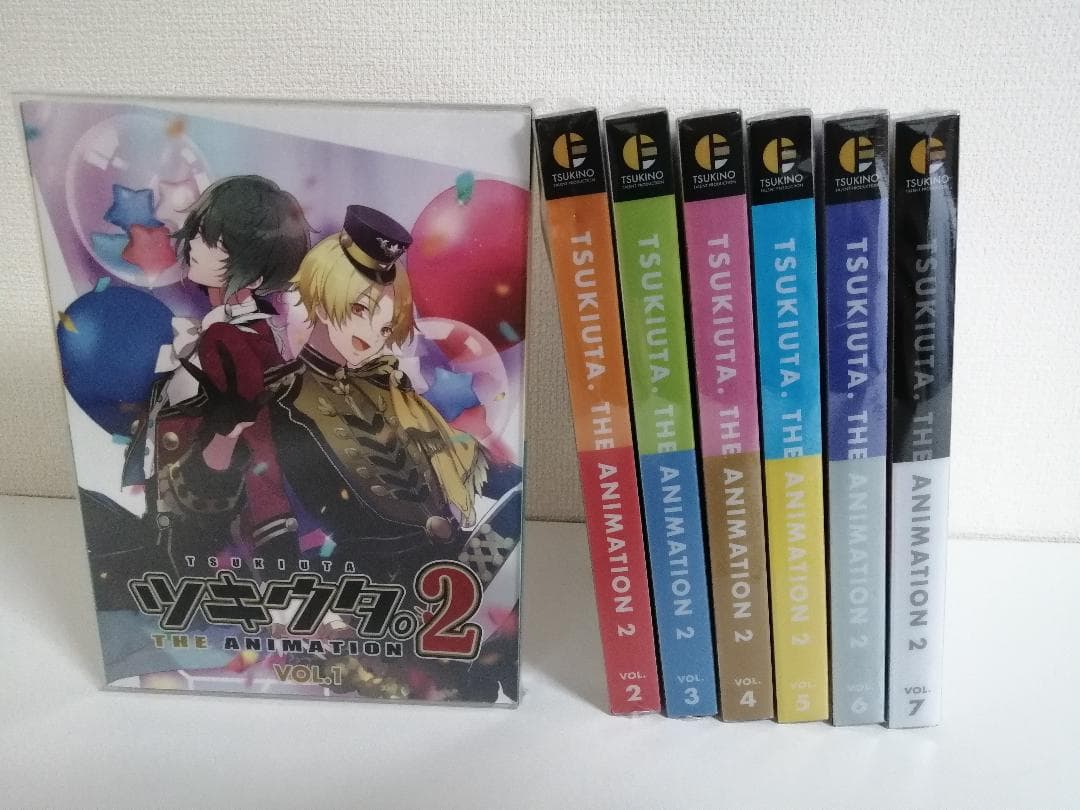 未開封　ツキウタ。 THE ANIMATION2 DVD 全7巻　缶バッジ付