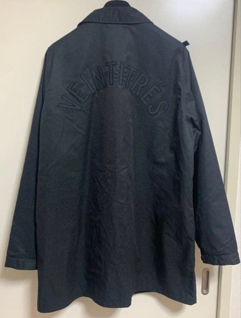 WTAPS ペイズリー柄 ロングコーチジャケット