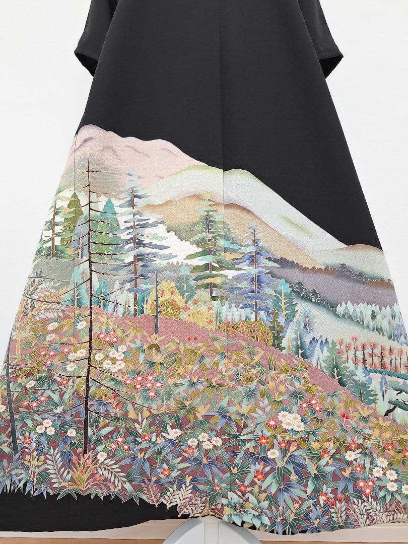 着物リメイクワンピース3701