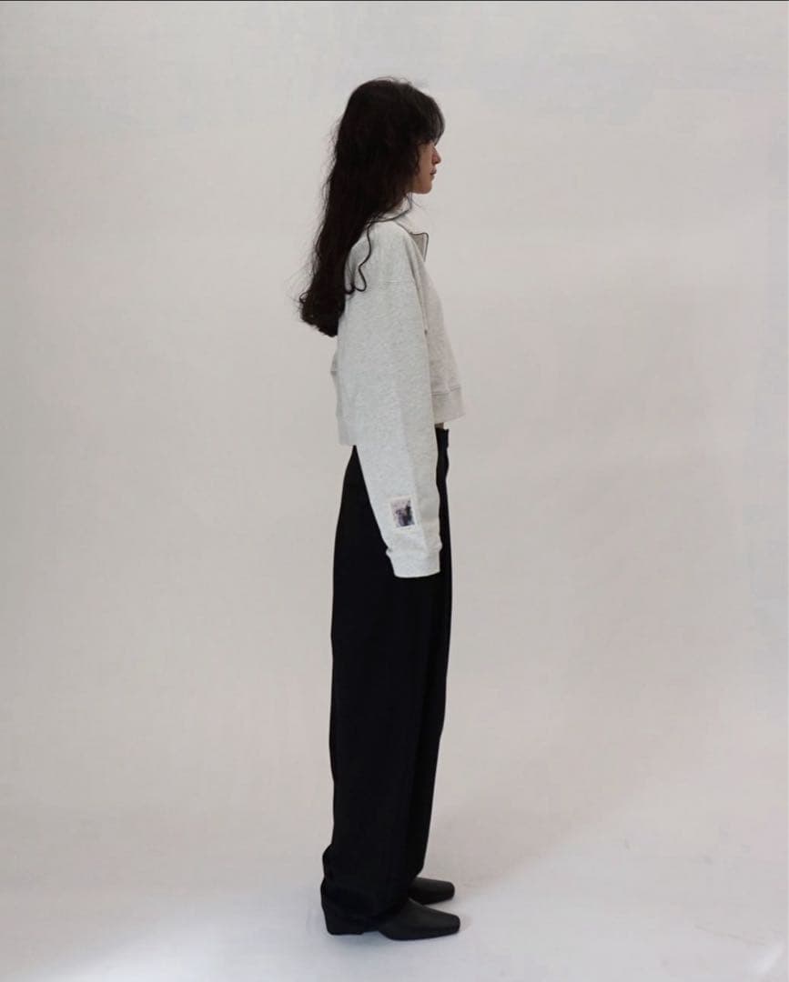 トップス Ludas Half Zip Art Sweatshirt M