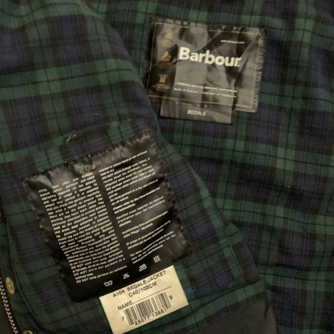 Barbour BEDALE JACKET ブラックジャケット
