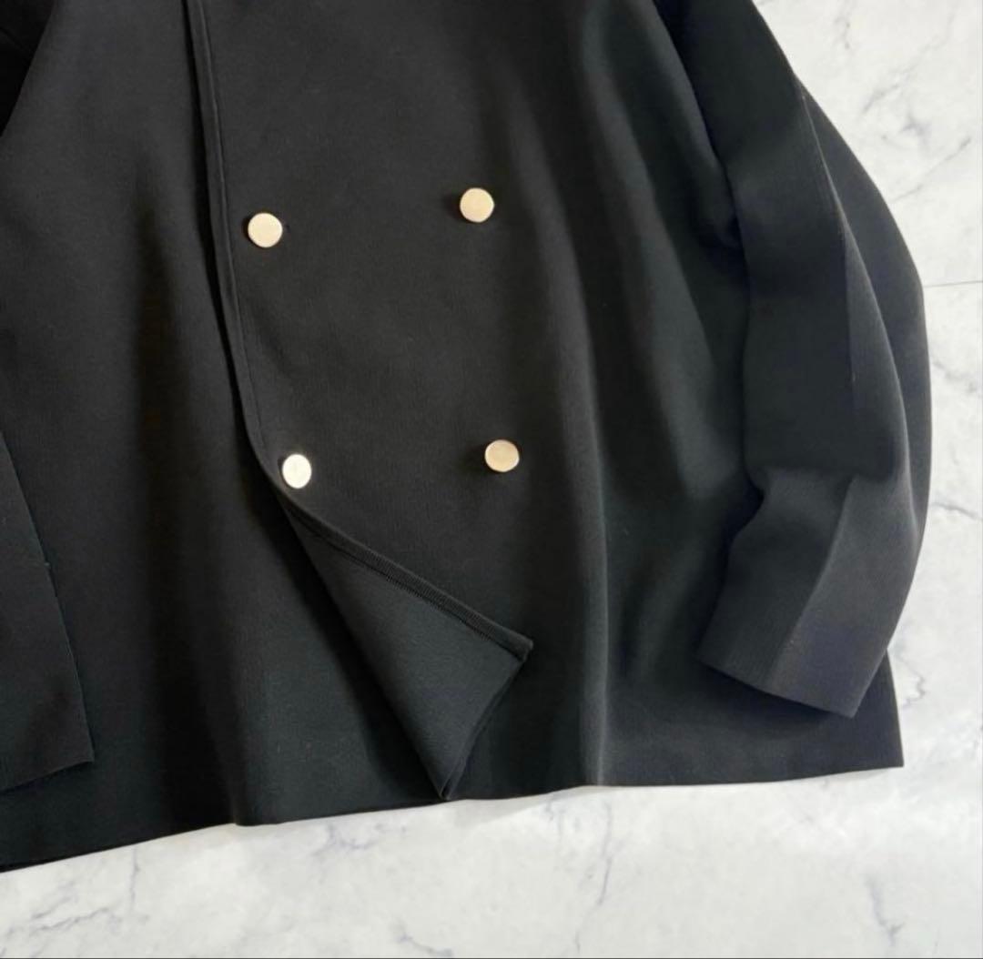 quarancielシップス 美品 金ボタン ノーカラージャケット