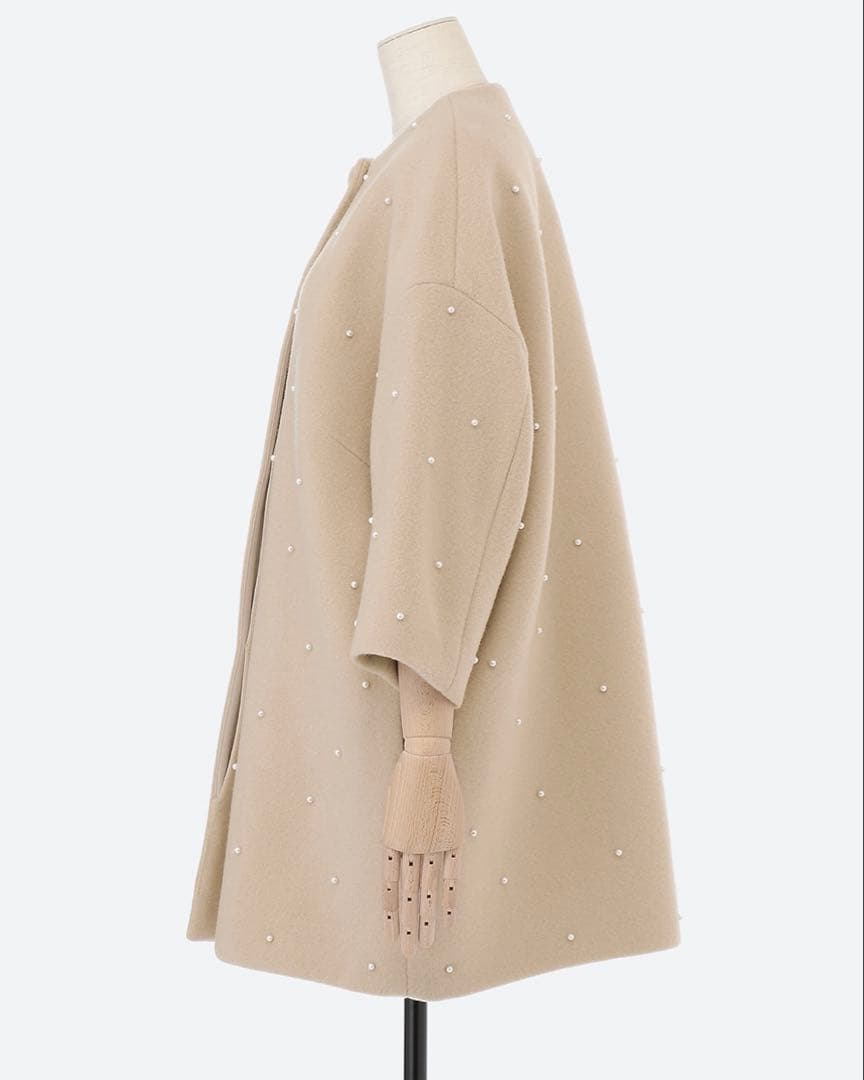 Tsuru by Mariko Oikawa パール コート トープ