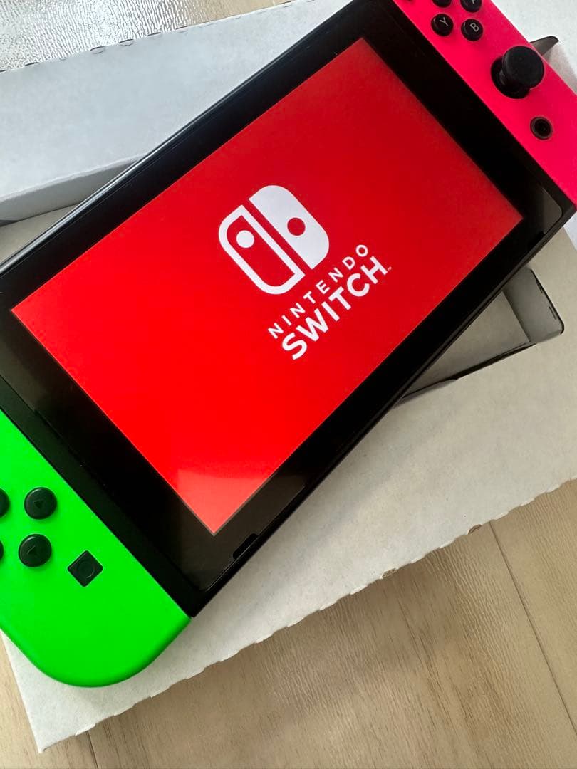 任天堂 Nintendo Switch 本体 スプラトゥーン2セット ソフト無し