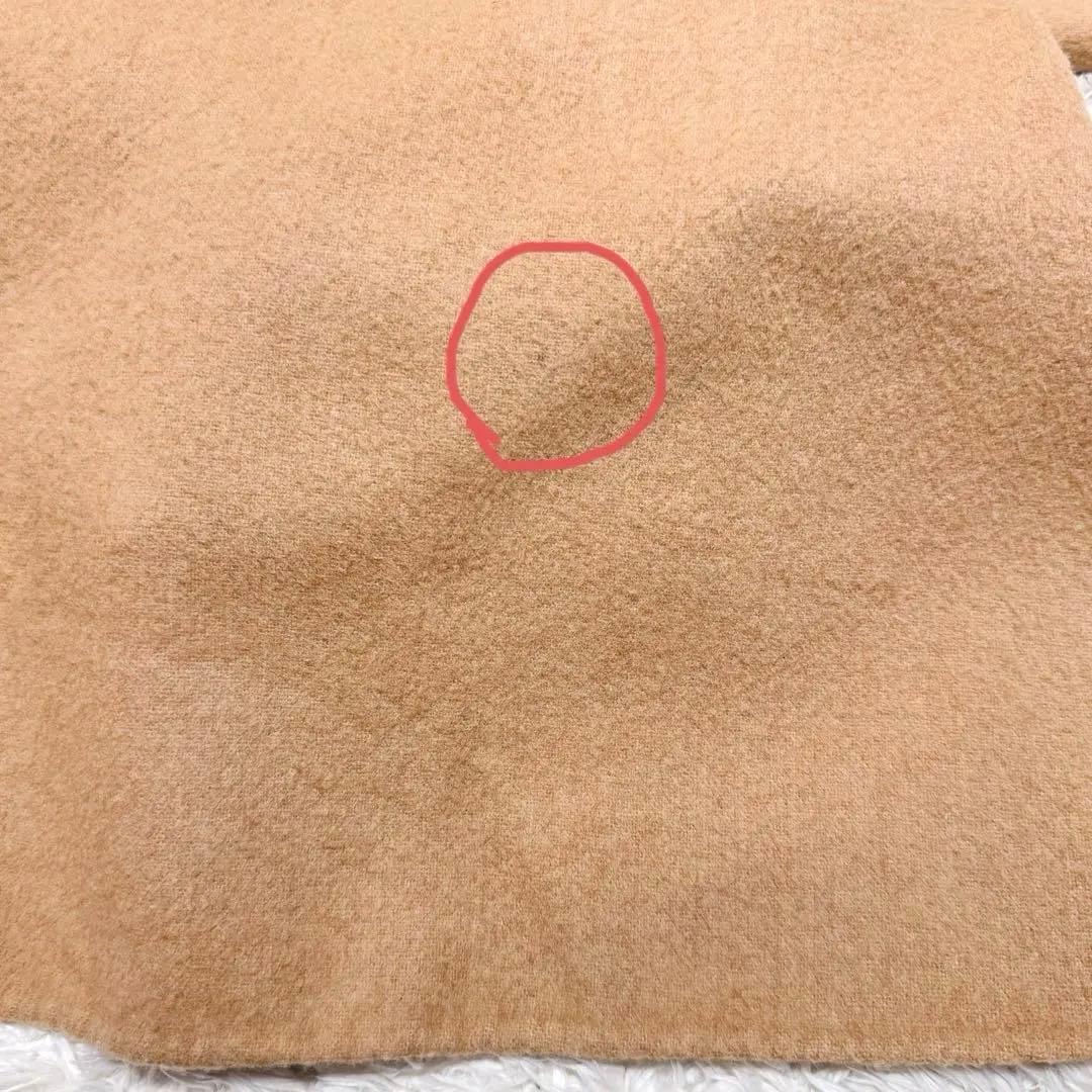 〈N.O.R.K 〉ノーク ウールリバーコート ロング Aライン ベルト付