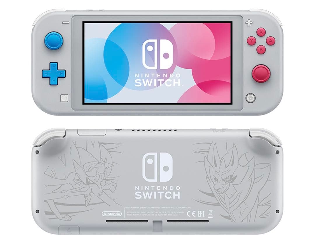 Nintendo Switch Lite ポケモンデザイン ザシアン ザマゼンタ