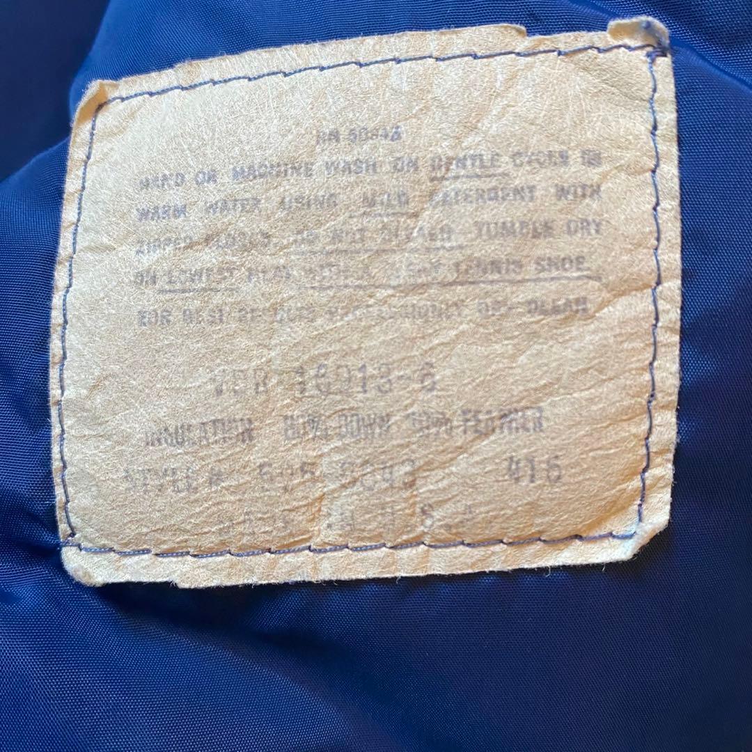 古着 70s.80'S JCPENNY ハイネック ダウンベスト スナップボタン