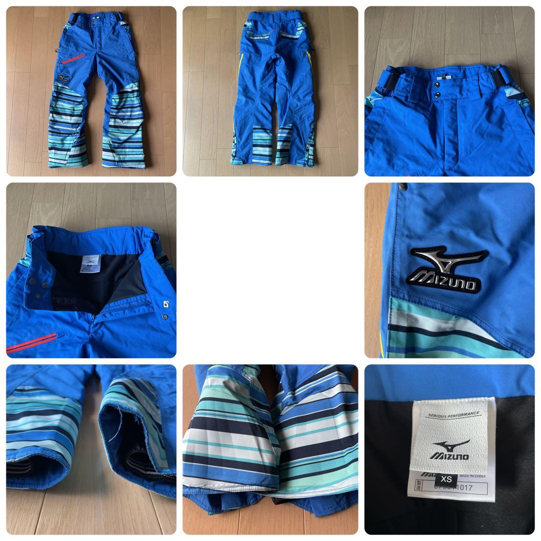 ミズノ MIZUNO スキーウェア 上下セット デモモデル 中古　サイズXS