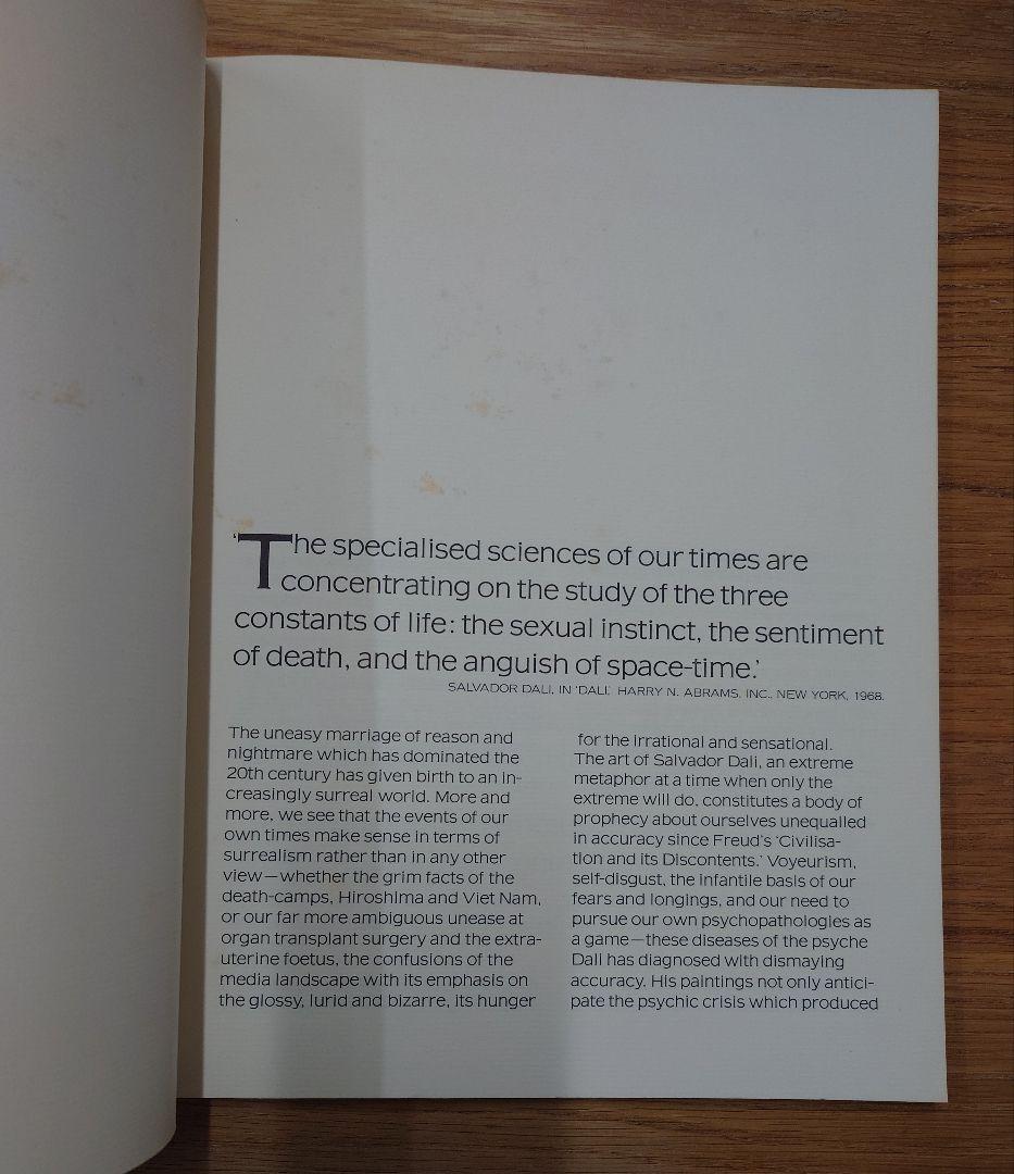 『DALI』 アートブック サルバドール・ダリ