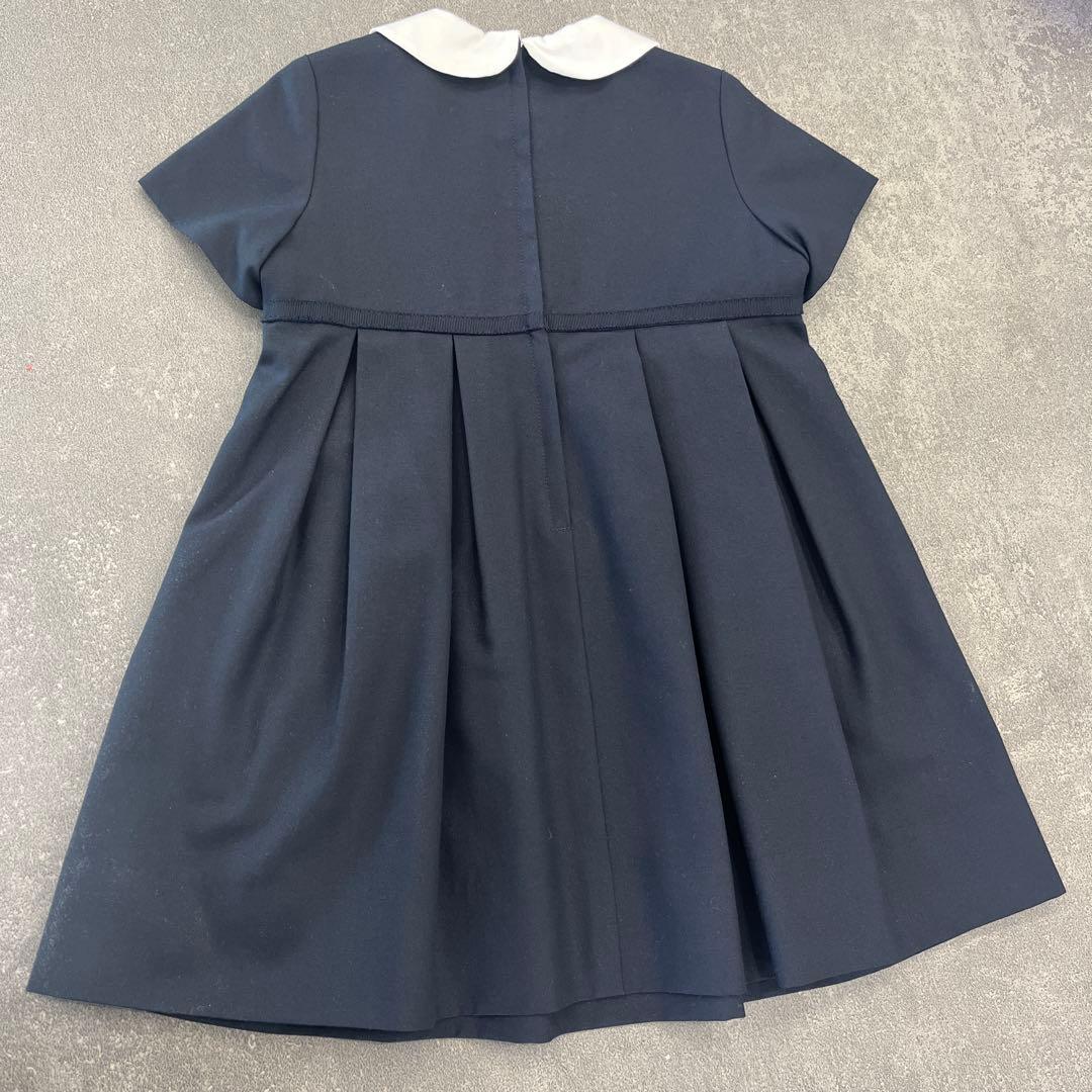 美品familiar お受験ワンピース 100cm