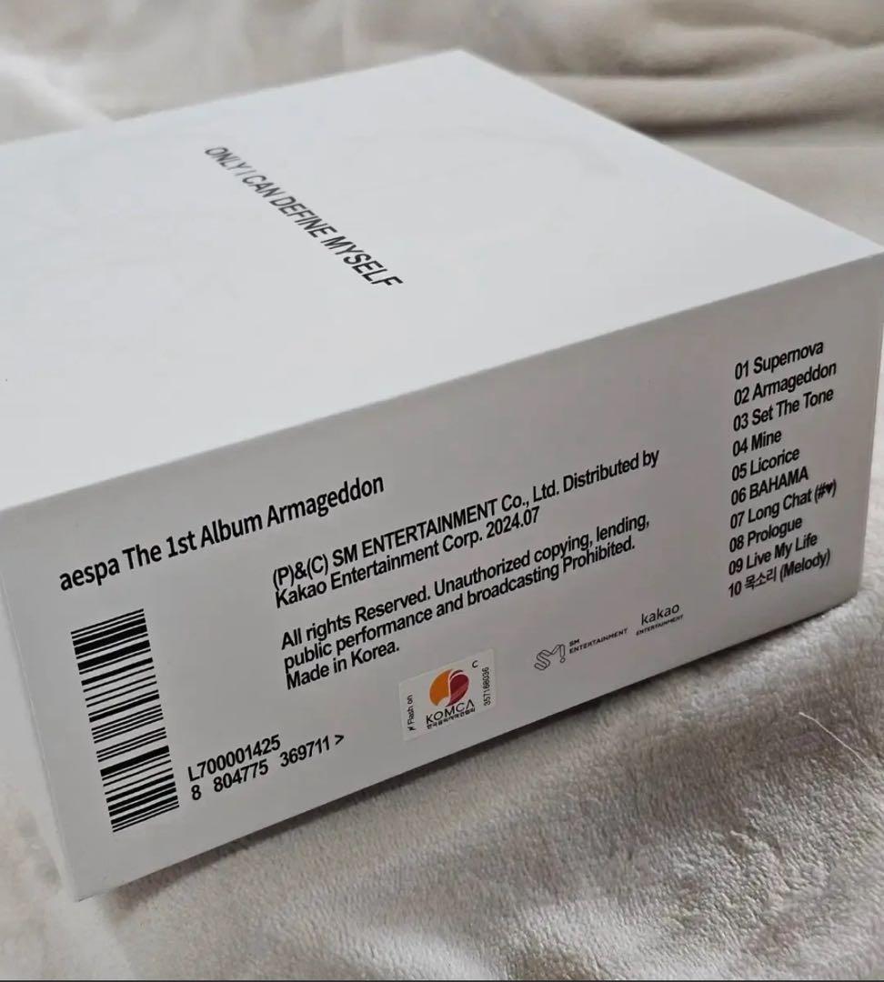 t*e様 aespa 「armageddon」CDP ver. アルバム