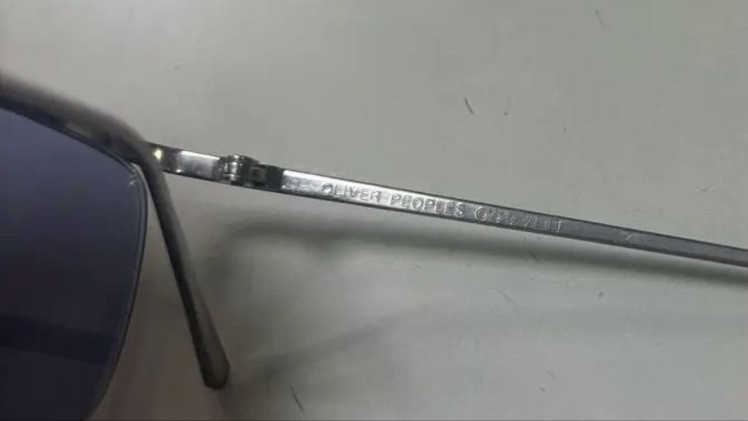 オリバーピープルズ　EZY レア　ブラッドピット着用モデル