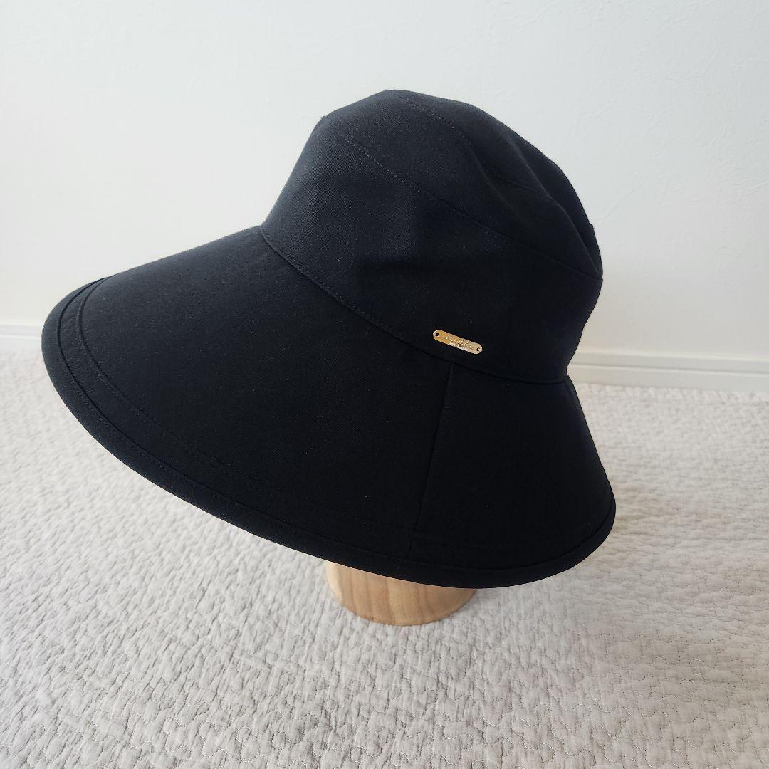未使用タグ付き★芦屋ロサブラン　プレーン　ハット　帽子　遮光