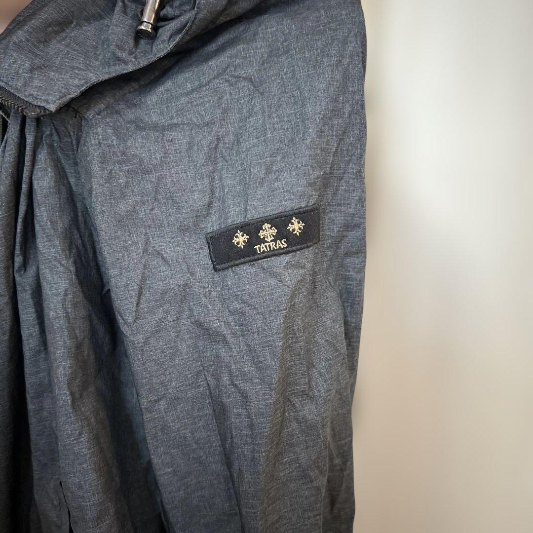 サイズ02 TATRAS フード付きジャケット ダークグレー