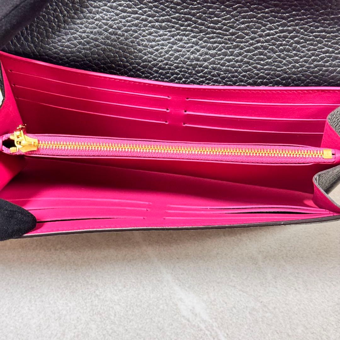 美品　ルイ・ヴィトントリヨンポルトフォイユカプシーヌ長財布　ブランド