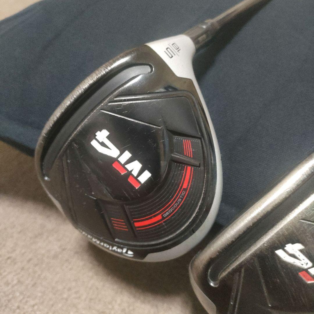 中古TaylorMade M4 フェアウェイウッド 2本セット