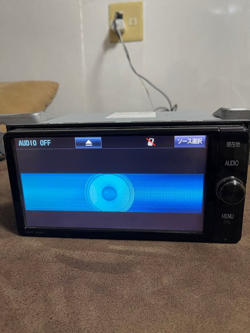 NSZT-W66T トヨタ純正ナビ 2017年の地図データ