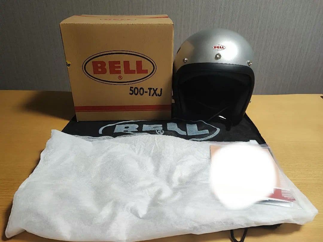 【新品】BELL 500-TXJ シルバー ジェットヘルメット