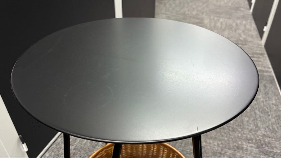 サイドテーブル・ナイトテーブル・ローテーブル IDEE WALLABY SIDE TABLE Black