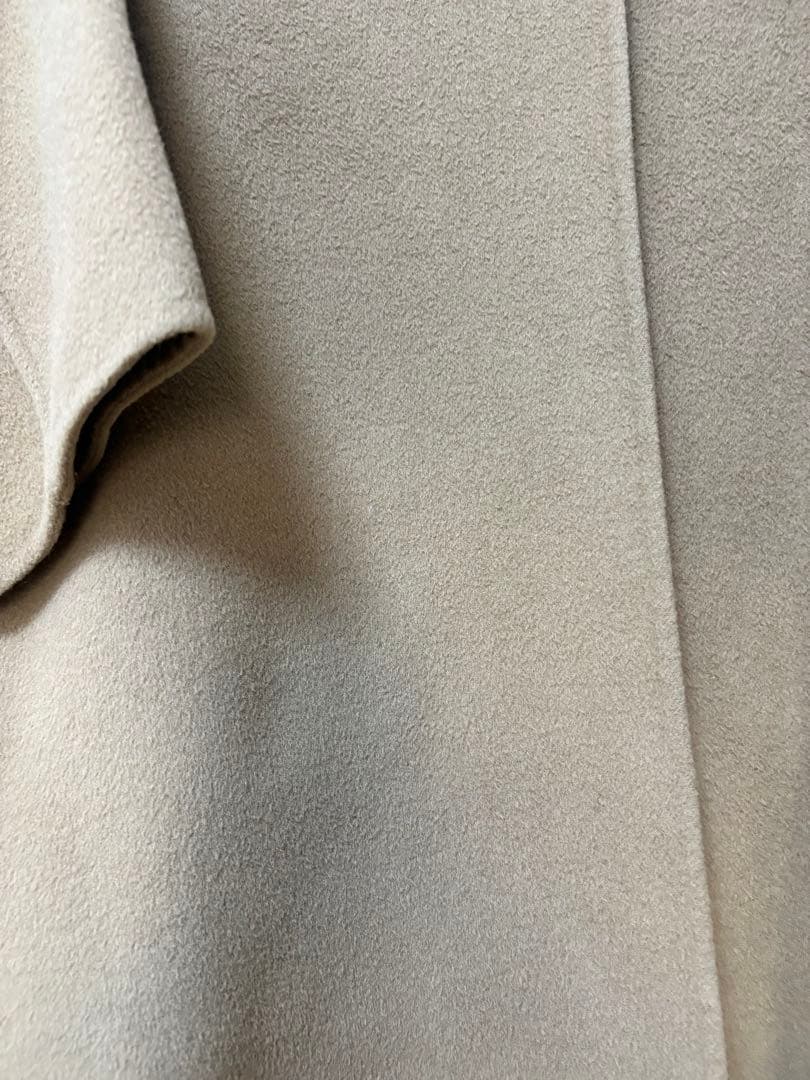 Deuxieme Classe ウールアンゴラリバーコート　キャメル