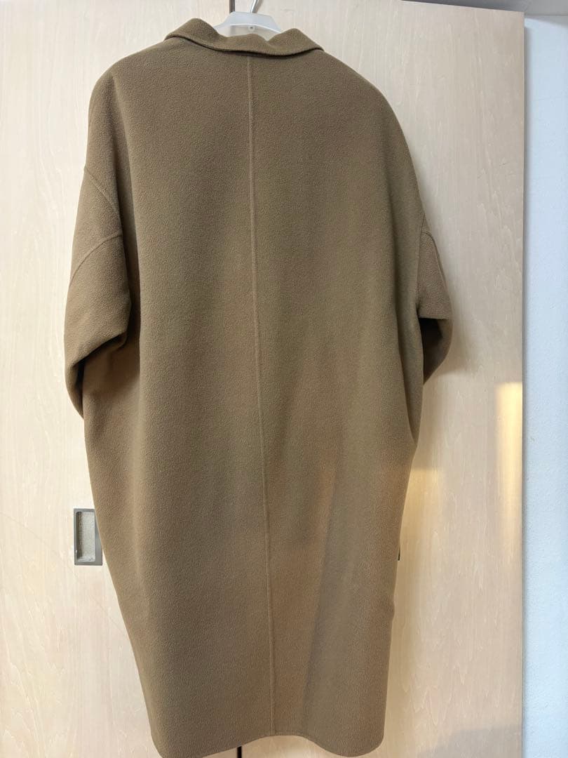 Deuxieme Classe ウールアンゴラリバーコート　キャメル