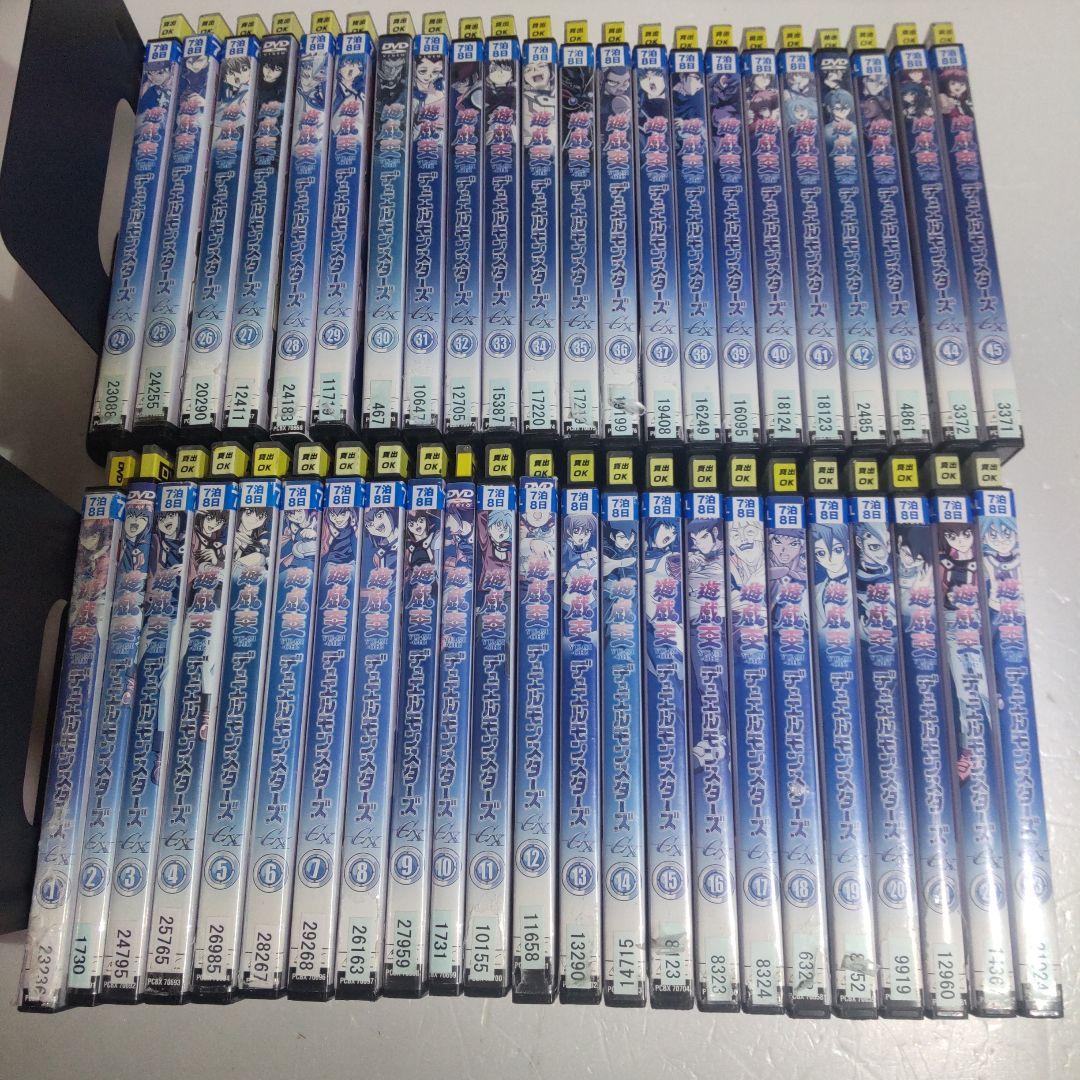 ケース付き　遊戯王 デュエルモンスターズ GX　DVD　全45巻