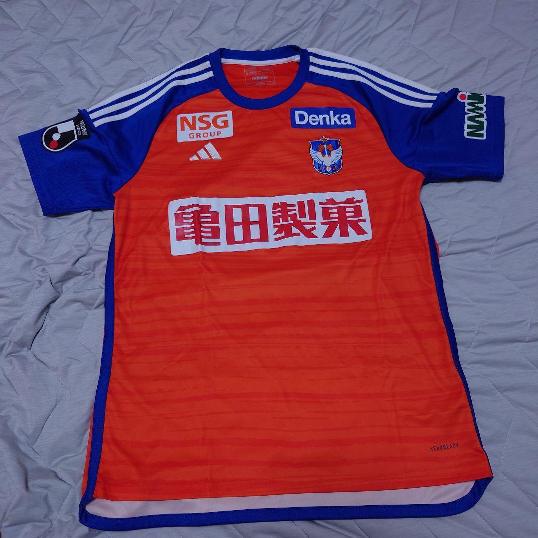 アルビレックス新潟 2024 ユニフォーム 長谷川元希 直筆サイン入り