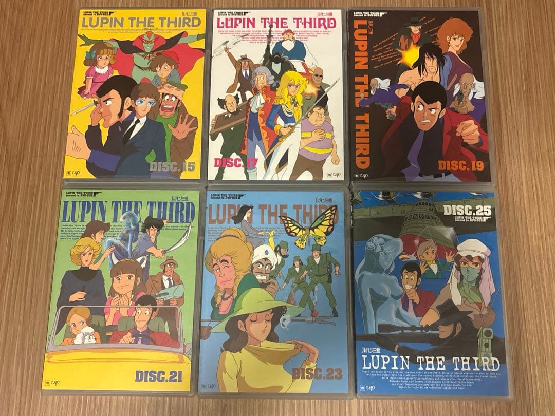 LUPIN THE THIRD second tv.DVD-BOX〈予約限定生産