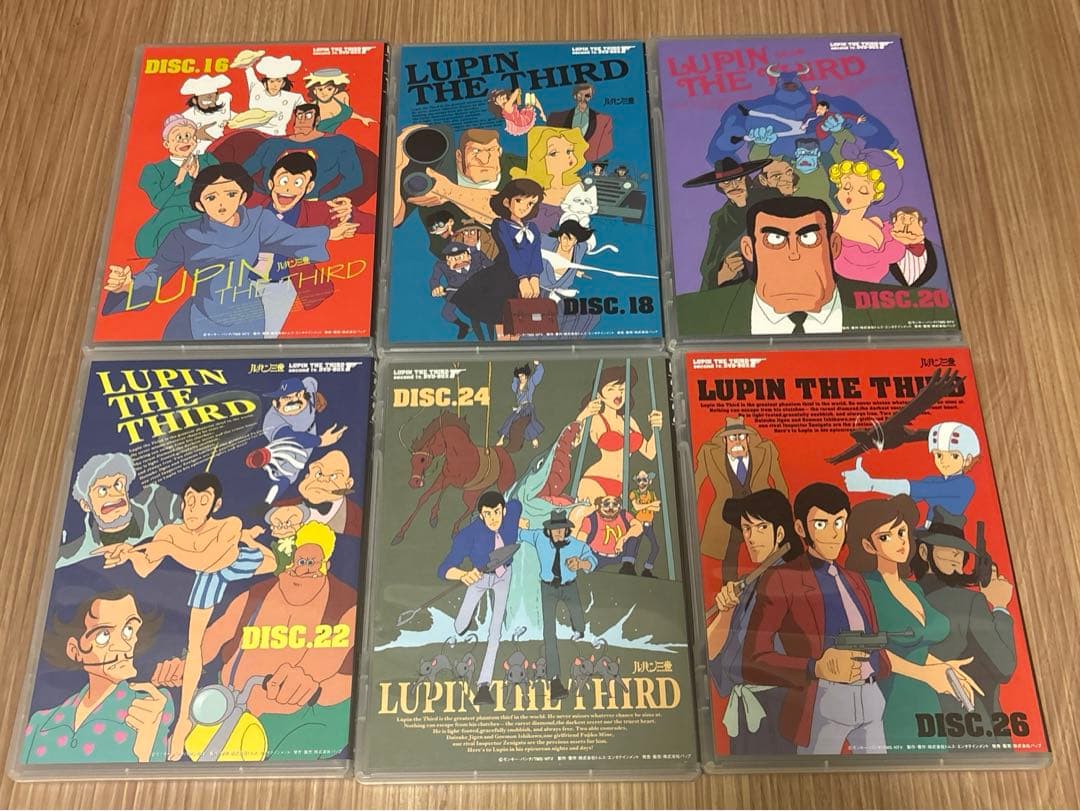 LUPIN THE THIRD second tv.DVD-BOX〈予約限定生産