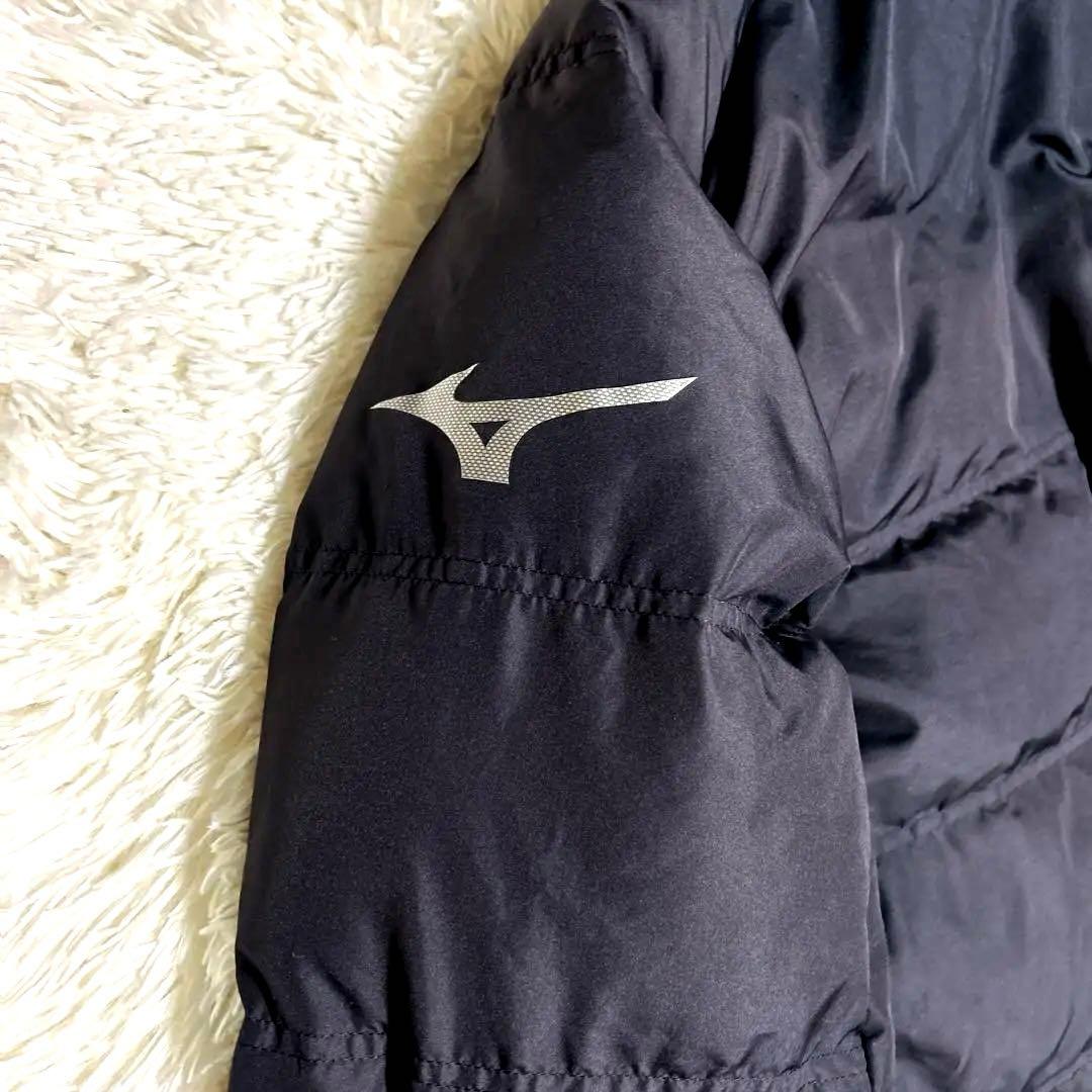 【MIZUNO ミズノ】ベンチコート（XL）ダウンコート　ロング　ブラック