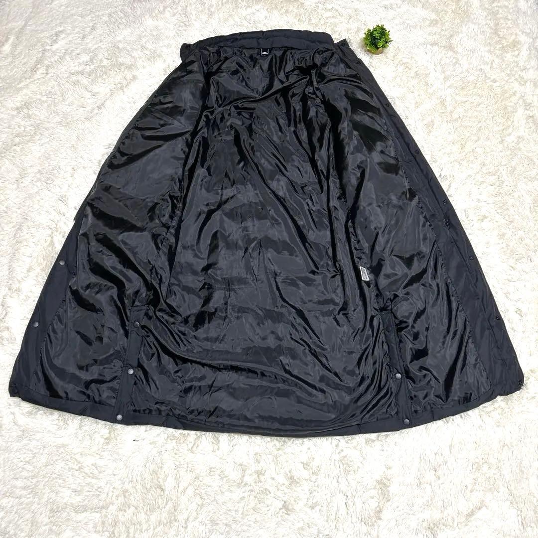 【MIZUNO ミズノ】ベンチコート（XL）ダウンコート　ロング　ブラック